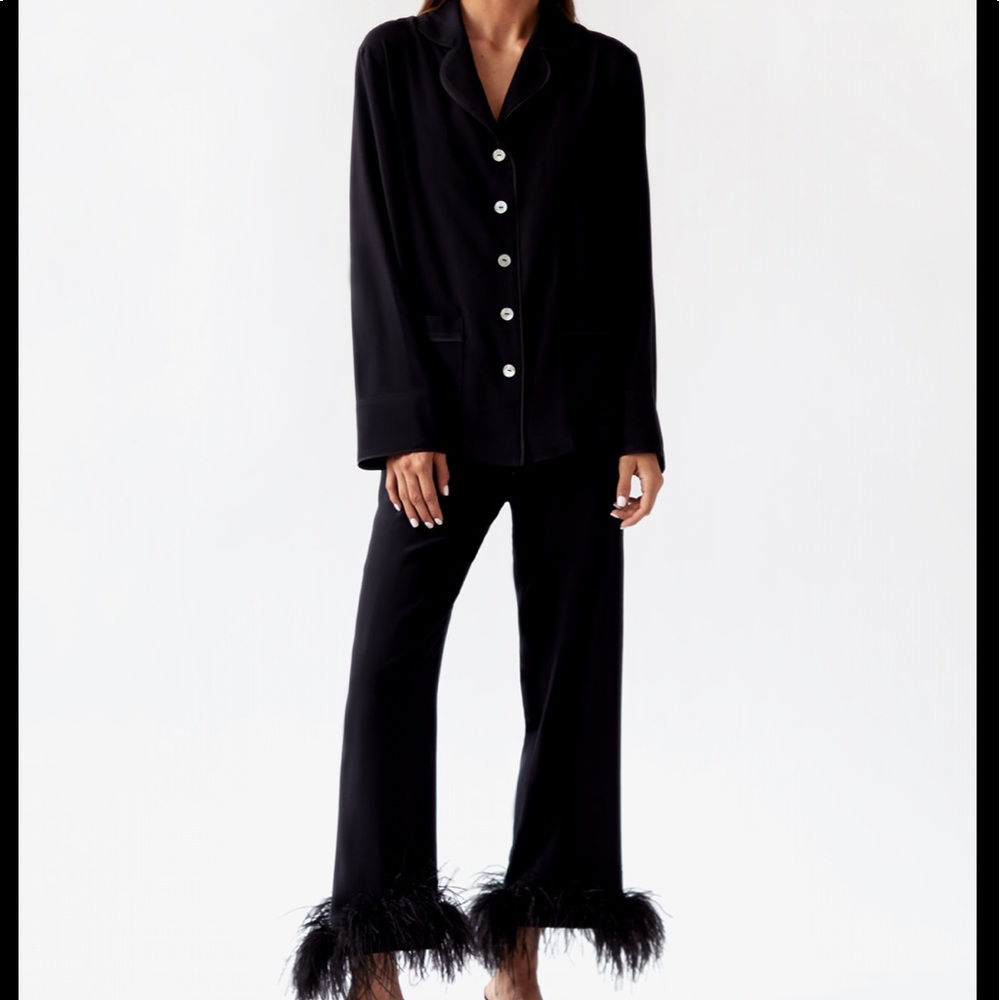 Sleeper “Black Tie” Pajama Set (Size Small)